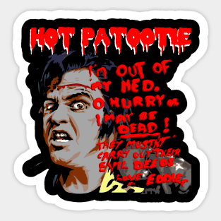 Hot Patootie Eddie Sticker